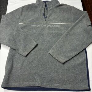 Nautical Jeans Company Quarter Zip Size XL/TG